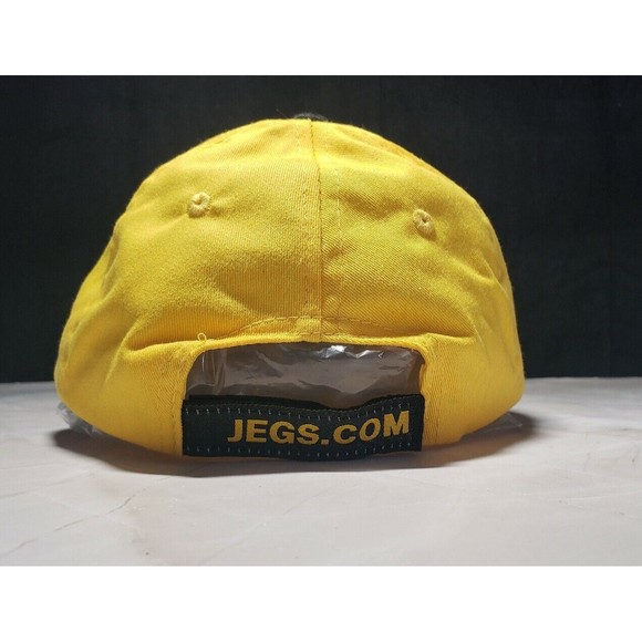 New JEGS Racing High Performance Gear Baseball Trucker Hat Cap Yellow NWT Car - Picture 2 of 5